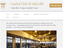 Tablet Screenshot of capitalclubavl.com